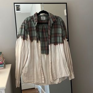Vintage Dip Dye Flannel